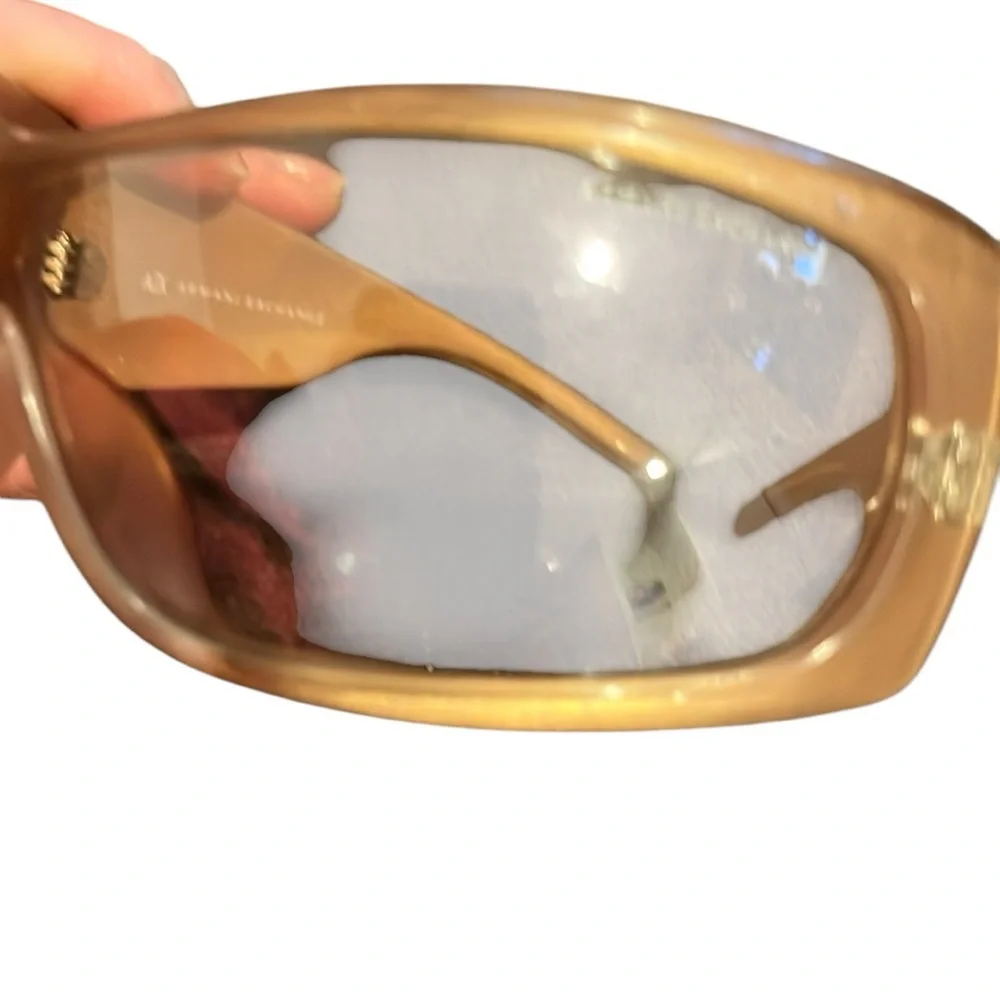 Armani Exchange gold sheild sunglasses